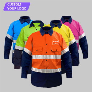 Ropa <span class=keywords><strong>de</strong></span> Trabajo <span class=keywords><strong>de</strong></span> Construcción Personalizada, Uniforme <span class=keywords><strong>de</strong></span> Trabajador <span class=keywords><strong>Industrial</strong></span> <span class=keywords><strong>de</strong></span> Minería <span class=keywords><strong>de</strong></span> Manga Larga, Ropa <span class=keywords><strong>de</strong></span> <span class=keywords><strong>Seguridad</strong></span> Reflectante, Camisetas <span class=keywords><strong>de</strong></span> Trabajo <span class=keywords><strong>de</strong></span> Alta Visibilidad - Product Image 1