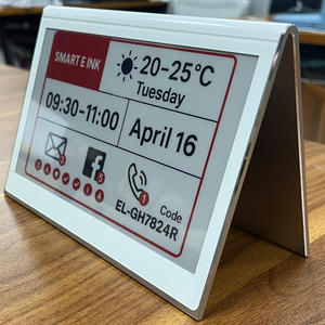 Double-Sided 3 Color Screen Electronic <b>Table</b> Sign Conference System Conference E Ink <b>Display</b> Nameplate Electronic E-Ink <b>Display</b> - Product Image 1