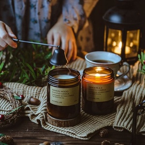 Velas de Colores Personalizadas en Frascos de Vidrio, Vasos de Vidrio para Santería, Frascos para Velas Religiosas - Product Image 5