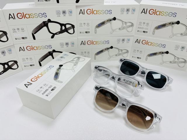 Hot Sale AIMB-G2 Sunglasses Video Recording AI Smart Glasses with Camera Wifi Translate Music Smart Glasses