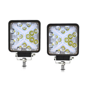 4 Inch 48w Led Work Light 16 Led Square Motorcycle Spotlight 12v 24v Foglamp 4x4 Light For Jeep Atv Utv Suv Truck Tractor - Product Image 1
