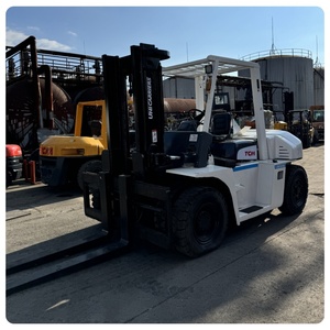 Chariot élévateur d'occasion diesel Komatsu 3 tonnes 5 tonnes 7 tonnes en excellent état, fd70-7 de chariot élévateur d'occasion KOMATSU original japonais FD70 7 tonnes - Product Image 5