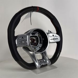 Wholesale Carbon Fiber Steering Wheel For Mercedes Benz CLS W218 W257 A45 W176 W177 <strong>AMG</strong> C63 E63 - Product Image 2