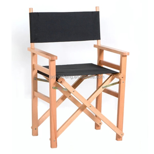 Silla de director de madera de playa de artista Plegable ligera de buena calidad de fábrica - Product Image 5