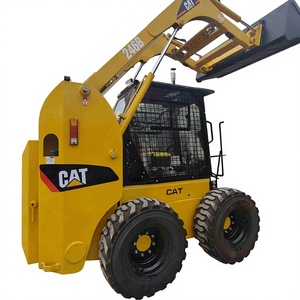 Original Caterpillar Loader Cat 246b Used Mini Wheel Loader <b>Cheap</b> Price CAT 246 Secondhand Compact Skid Steer Loader - Product Image 1
