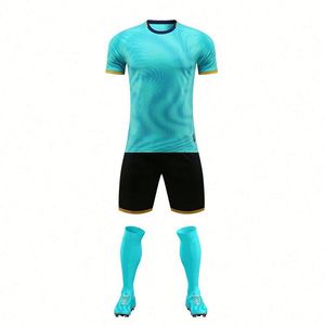 Camiseta de Fútbol Verde Lisa, Talla Grande, Unisex, Uniforme, Secado Rápido, Transpirable, 100% Poliéster, Hongyueyang Hz-421 220G 2026-27 - Product Image 4
