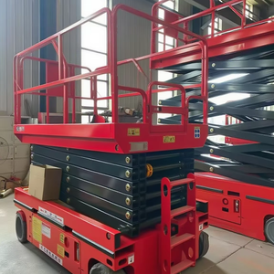 แพลตฟอร์มลิฟท์แบบกรรไกรยืดหดได้ 14 เมตร ใช้พลังงานแบตเตอรี่ สำหรับงานซ่อมบำรุงภายนอกและภายในอาคาร ทำความสะอาดกระจกที่สูง - Product Image 5