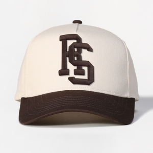 Customized Cotton 5 Panel a Frame Embroidery New Snap Back Custom Fitness Hats Logo Men Baseball Hats in Two-tone <strong>Cap</strong> - Product Image 2