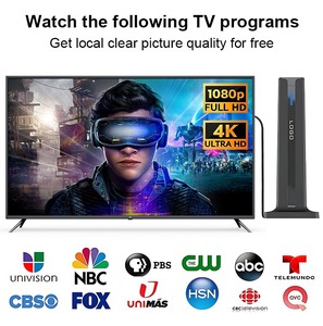 <span class=keywords><strong>Antena</strong></span> de TV Interior TIANJIE para Smart TV, Largo Alcance, HD Digital, <span class=keywords><strong>Cable</strong></span> de 5m con Amplificador para Canales Locales, Compatible con <span class=keywords><strong>4K</strong></span> 1080P - Product Image 6