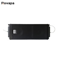 Profesyonel 15 İnç Çok Boyutlu Pasif Line Array Hoparlör / Wi-Fi 500W Çıkış Güçlü Ahşap Yapı Dış Mekan Kullanımı Yüksek Çözünürlüklü Ses