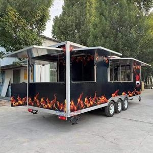 Remorque de nourriture mobile pour barbecue entièrement équipée avec porche, remorque de camion de nourriture pour barbecue à vendre, remorque de nourriture approuvée par le DOT des États-Unis - Product Image 3