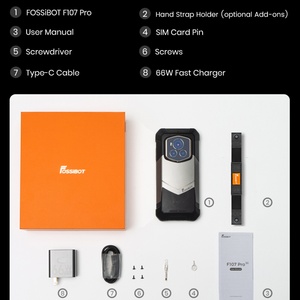 สมาร์ทโฟนที่ทนทานรุ่นแรกของโลก12 + 512GB มองเห็นกลางคืนได้อย่างทนทานกล้อง200MP หลัก28000mAh แอนดรอยด์15 fossibot F107โปร - Product Image 3