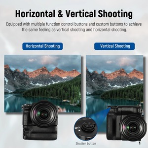 Poignée de batterie verticale <span class=keywords><strong>NEEWER</strong></span> de remplacement pour VG-C4EM, compatible avec les appareils photo A7R V, A7R IV, A9 II, A7 IV, A7S III, A1, BG A7IV - Product Image 4