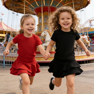 Falda de Yoga para Niñas 2026, Ropa de Fiesta, Falda Deportiva de Moda Infantil, Secado Rápido, Diseño Personalizado, Envío Rápido, Compra al por Mayor, Servicio OEM - Product Image 1