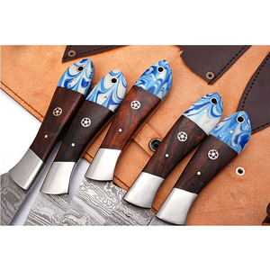 Cuchillos de Cocina de Alto Rendimiento para el Hogar y Cocinas Comerciales, Juego de Cuchillos de Cocina de Acero de Damasco de Calidad Premium, Afilados como una Navaja - Product Image 5