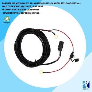 สายเคเบิลประกอบซ้ายและสายเคเบิลชุดสายไฟรถยนต์สายลากรถยกชุดสายไฟปรับแต่งได้ตามต้องการ - Product Image 3