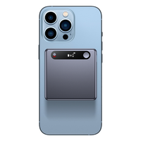 Enregistreur vocal AI Contrôle de l'application Prise de notes Transcription et synthèse AI 200 langues 64 Go WIFI Blue tooth mag safe Audio Recorder