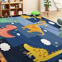 Tapis de jeu pour bébé à motif de route pour enfants, idéal pour les jeux de voiture et les activités d'éveil