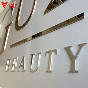 VST Китай, лазерная резка металла, алфавит, логотип, 3D Diy, декоративные маленькие металлические настенные буквы для рукоделия - Product Image 5