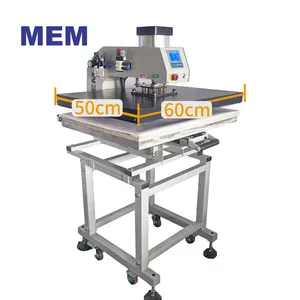 TQ1-5060 High quality 20 x 24 inches pneumatic heat press machine 50 X 60 cm for fabric printing