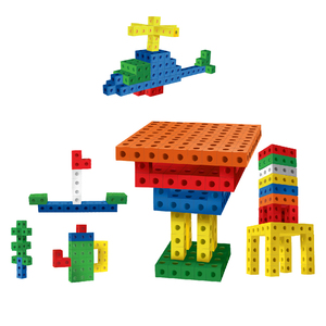 Los mejores juegos de bloques de construcción 2024 Nuevos bloques de cubos de construcción 98PCS con múltiples estilos de juego para niños Creatividad - Product Image 1