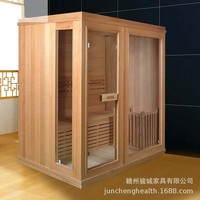 Sauna SPA Caja de sudor móvil Hemlock Villa Club Home Room Sala de vapor producto terminado