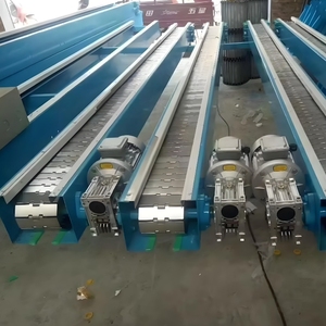 Cam şişe ayarlanabilir hız endüstriyel kullanım için yeni paslanmaz çelik modüler bant konveyör/çıta taşıyıcı - Product Image 2