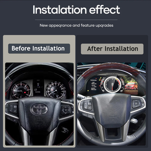 แผงหน้าปัดดิจิตอล LCD JIUTREE สำหรับ Toyota Innova ปี 2016-2020 หน้าจอแสดงความเร็วแบบดิจิตอล ชุดหน้าปัดเสมือนจริง - Product Image 2