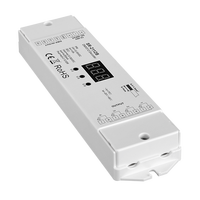 Décodeur à courant constant DMX512/RDM DC-DC écran OLED Gradation de contrôle intelligent à 4 canaux