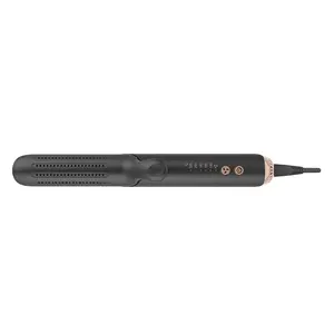 Hot Sale Neuankömmling Patent Luftstrom Luftkühlung öffnungen Keramik Flacheisen 2 in 1 Haar glätter und Locken wickler Styler