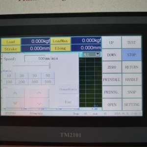 Laboratory Carbon Fiber Nonwoven Fabric Universal Tension Tensile <b>Strength</b> Machine JINDUN Model 102 200kg Capacity 1% Resolution - Product Image 4