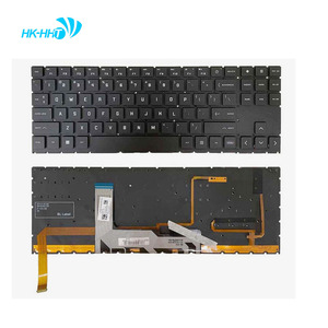 แป้นพิมพ์แล็ปท็อปสำหรับ <span class=keywords><strong>HP</strong></span> <span class=keywords><strong>Omen</strong></span> <span class=keywords><strong>15</strong></span>-<span class=keywords><strong>en</strong></span> <span class=keywords><strong>15</strong></span>-EK <span class=keywords><strong>15</strong></span>-EN0013DX แป้นพิมพ์ RGB backlit เรา - Product Image 2