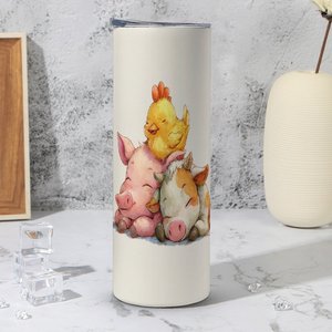 Stainless Steel Tumbler 20oz Vacuum Insulated Custom Design Drinkware For <b>Coffee</b> Tea - Product Image 4