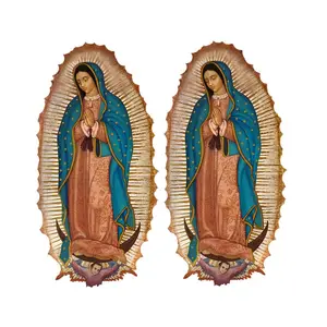 Custom Our Lady Of Guadalupe Virgin hat pins Design Your Own Custom Made Soft Hard Glitter Enamel Pin