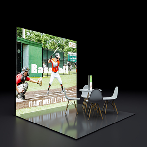 Caja DE LUZ DE ALUMINIO Expo Cabina de exhibición Cabina de exposición Caja de luz Publicidad 3*3 Cabina Caja de luz Fondo - Product Image 3