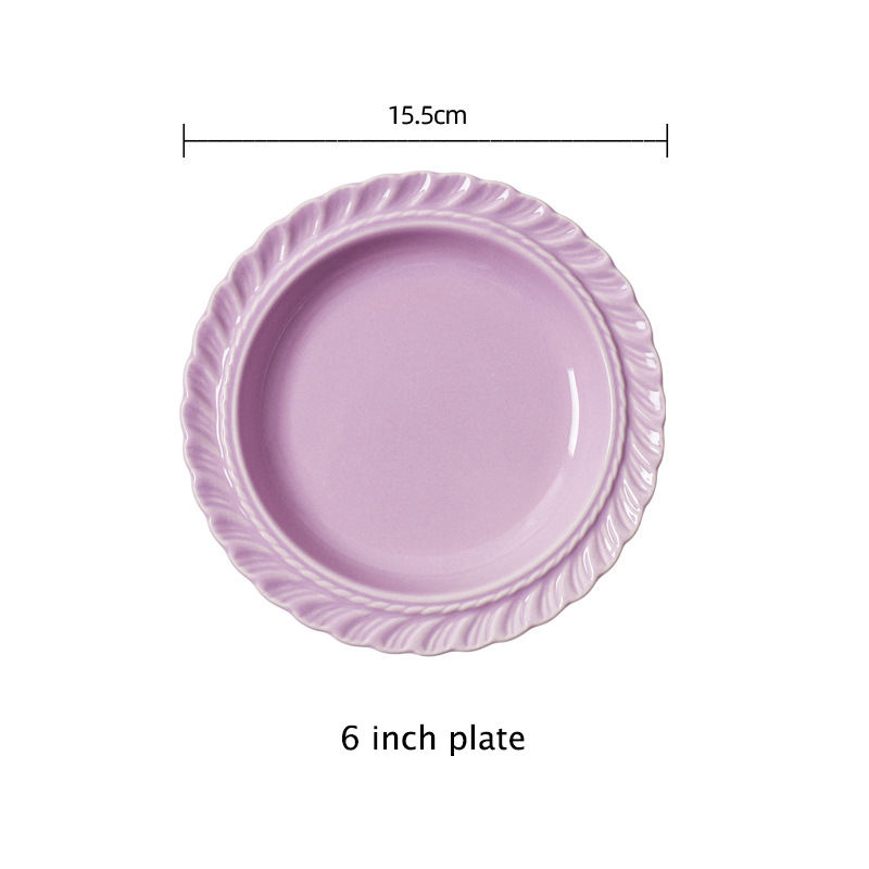 Plaque de 6 pouces (violet)