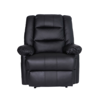 Ensemble de canapés en cuir réglables manuellement, fauteuil inclinable motorisé, fauteuil inclinable électrique, fauteuil releveur pour salon