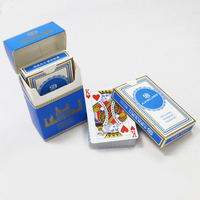 Publicité personnalisée Jeu de cartes à jouer loisirs et divertissement Cartes de jeu de poker Cartes à jouer bancaires personnalisées en papier publicitaire