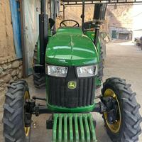 Tracteur à roues d'occasion John Deere 3B-554, 55 CV, quatre roues motrices, 300 heures de fonctionnement, état d'origine premium, moteur 4 cylindres