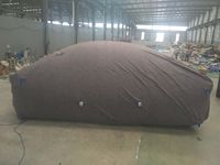 Réservoir de vessie gonflable de carburant/eau de tissu flexible pliable de PVC/TPU pour le traitement de l'eau pour le stockage et la commodité portatifs