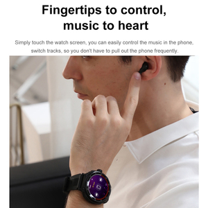 D11 Smartwatch <span class=keywords><strong>2</strong></span>-in-1 con Monitoraggio Passi, Calorie, Sonno, Frequenza Cardiaca e Pressione, Orologio Fitness Rotondo con Auricolari TWS Integrati - Product Image 6