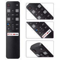 Mando a distancia RC802V FNR1 para smart TV, mando a distancia de alta calidad con asistente de Google para TCL, Netflix y YouTube