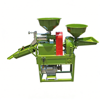 Moulin à riz commercial portable de haute qualité avec moteur 4KW, capacité de 300kg/h, broyeur de blé