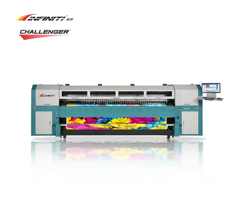 INFINITI FY-3200TX ampio formato tessuto sublimazione macchina da stampa con U1024GS testine digitali abbigliamento sportivo poliestere tessile