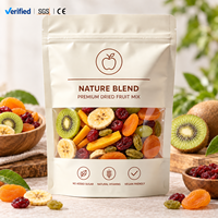 Sacs à fermeture éclair personnalisés en gros, sachets souples de qualité alimentaire, matériaux sûrs pour l'emballage de détail de noix, fruits secs et thé