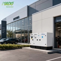 Generador Diésel MADO MDP138S 1106A-70T de 110kW 138kVA 150-300kVA Trifásico Súper Silencioso con Cubierta Insonorizada Tipo ATS
