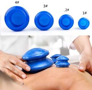 4 Größen Schröpfen Therapie Set Silikon Schröpfen Stärkere Absaugung Geeignet für myofasziale Massage Muskel nerv Gelenks ch merzen Linderung - Product Image 3