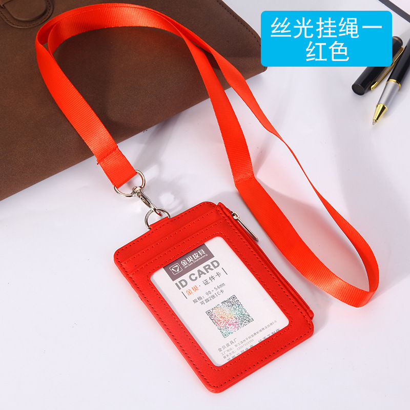 Lanyard rouge + mercerisé