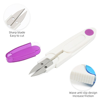 Ciseaux de couture portables en forme de U pour broderie et travaux manuels, outil de coupe de fil pour tailleur