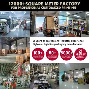 Boîtes de papier de couleur en carton blanc et ondulé sur mesure Ciel Terre Couverture Avion Imprimé Boîte-cadeau Emballage personnalisé - Product Image 6